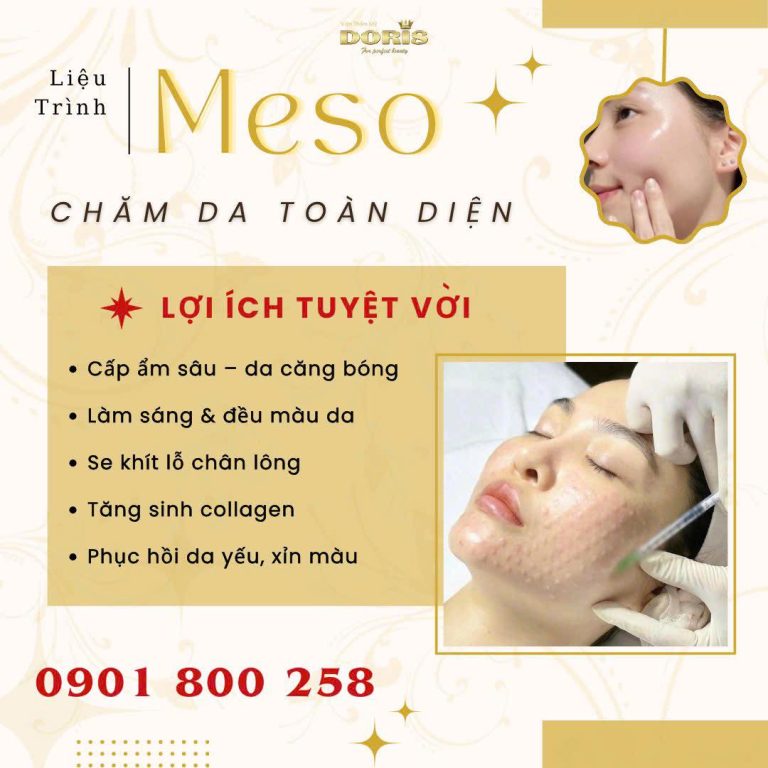 Tiêm Meso – Đánh thức làn da căng bóng